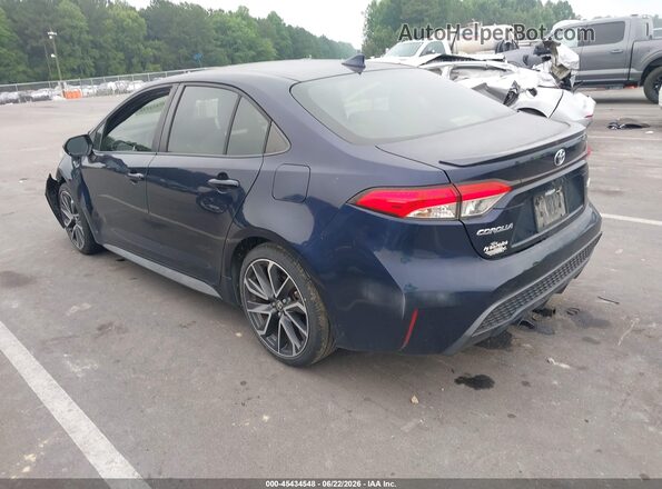 JTDS4RCE3LJ038006 2020 TOYOTA COROLLA Dark Blue უკანა მარცხენა