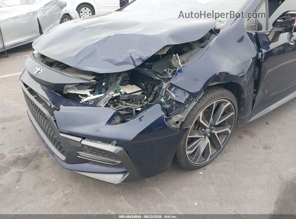 JTDS4RCE3LJ038006 2020 TOYOTA COROLLA Dark Blue წინა ხედი