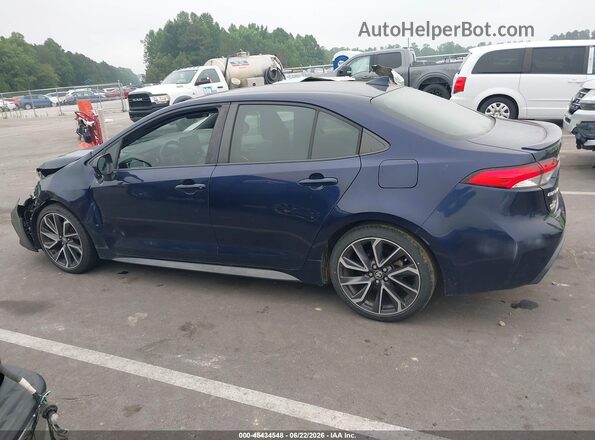 JTDS4RCE3LJ038006 2020 TOYOTA COROLLA Dark Blue სალონის 360-გრადუსიანი ხედი