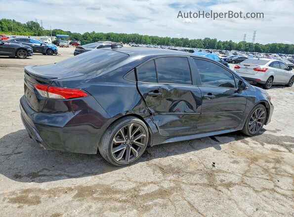 JTDS4RCE3LJ043514 2020 TOYOTA COROLLA Black Tył prawy
