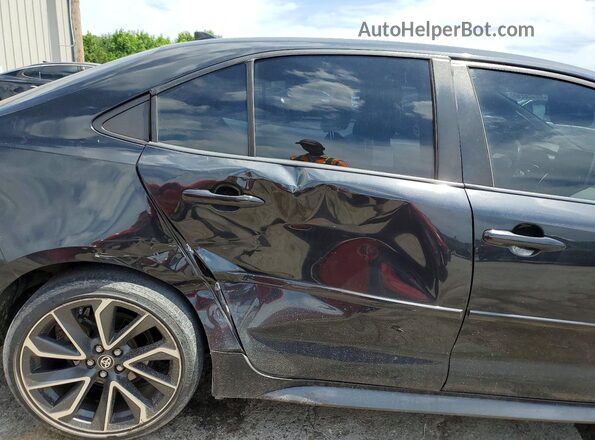 JTDS4RCE3LJ043514 2020 TOYOTA COROLLA Black Widok tylnych siedzeń