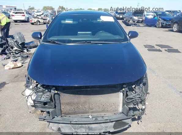 JTDS4RCE4LJ001952 2020 TOYOTA COROLLA Blue Widok zestawu wskaźników