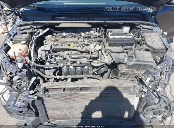 JTDS4RCE4LJ001952 2020 TOYOTA COROLLA Blue Widok z tyłu