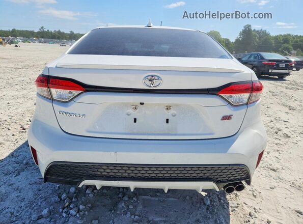 JTDS4RCE4LJ009078 2020 TOYOTA COROLLA White Vista trasera