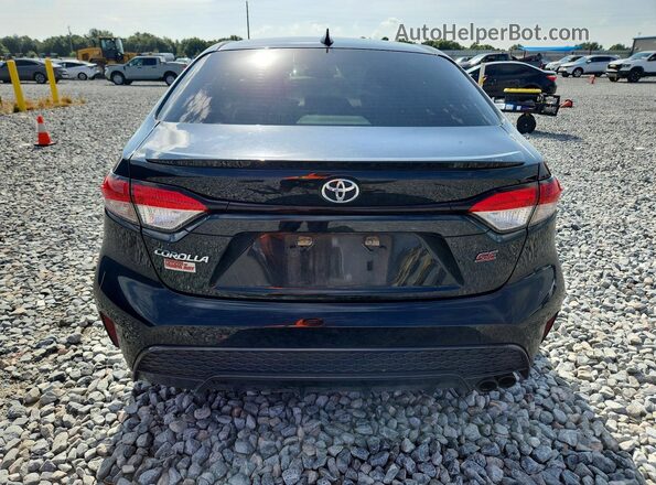 JTDS4RCE4LJ017875 2020 TOYOTA COROLLA Black Հետևի տեսք