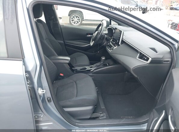 JTDS4RCE4LJ020758 2020 TOYOTA COROLLA Blue Вид салону спереду