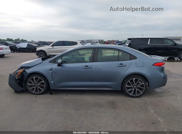 JTDS4RCE4LJ020758 2020 TOYOTA COROLLA Blue Панорамний вид салону 360°