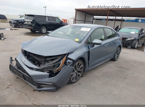 JTDS4RCE4LJ020758 2020 TOYOTA COROLLA Blue 