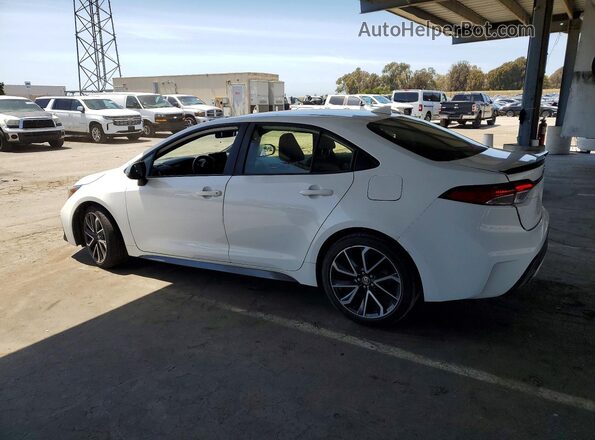 JTDS4RCE5LJ036712 2020 TOYOTA COROLLA White Tył lewy