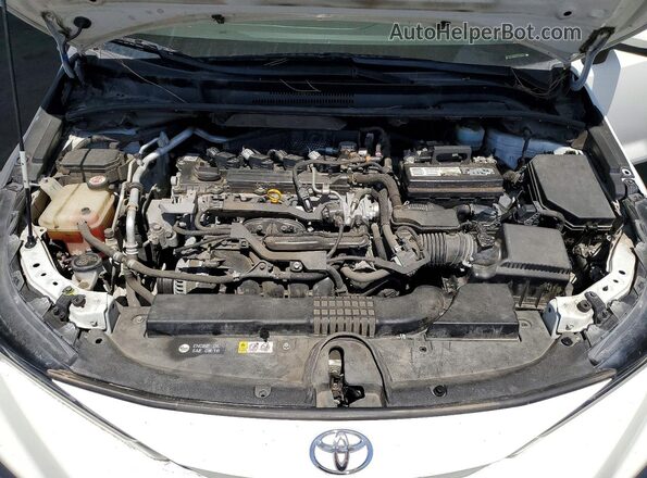 JTDS4RCE5LJ036712 2020 TOYOTA COROLLA White Widok wnętrza z tyłu