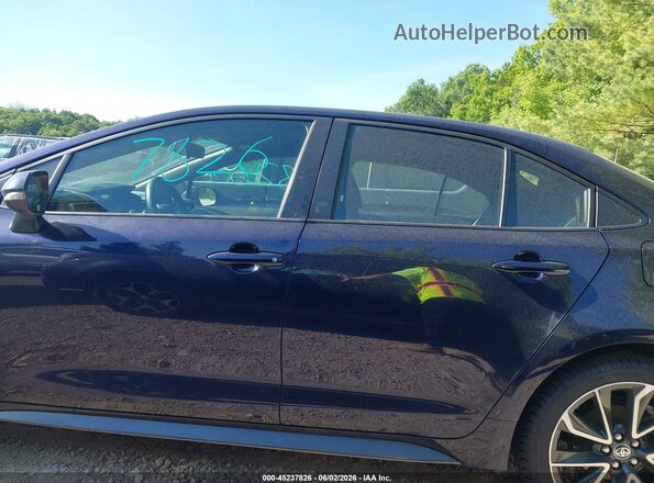 JTDS4RCE6LJ028148 2020 TOYOTA COROLLA Синий Панорамный вид салона 360°