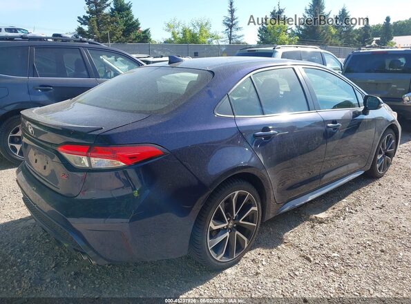 JTDS4RCE6LJ028148 2020 TOYOTA COROLLA Синий Задняя правая четверть