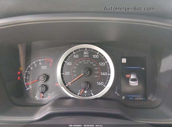 JTDS4RCE6LJ029283 2020 TOYOTA COROLLA White უკანა სავარძლების ხედი