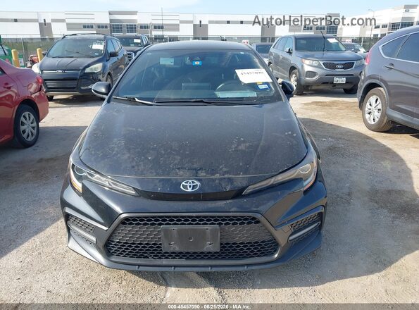 JTDS4RCE6LJ032944 2020 TOYOTA COROLLA Black Вид щитка приладів