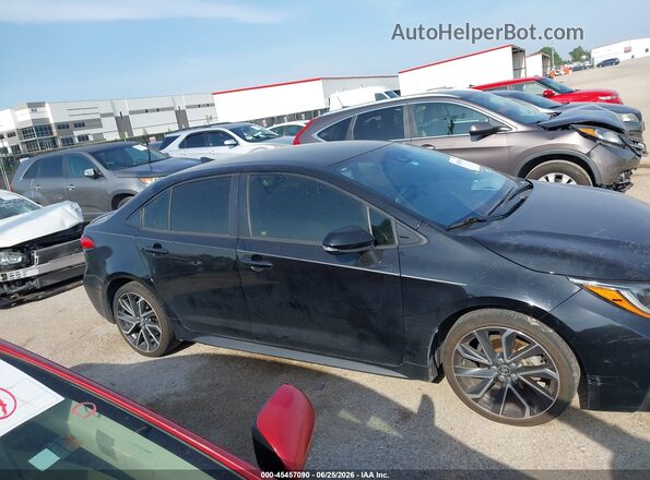 JTDS4RCE6LJ032944 2020 TOYOTA COROLLA Black Вид задньої частини салону