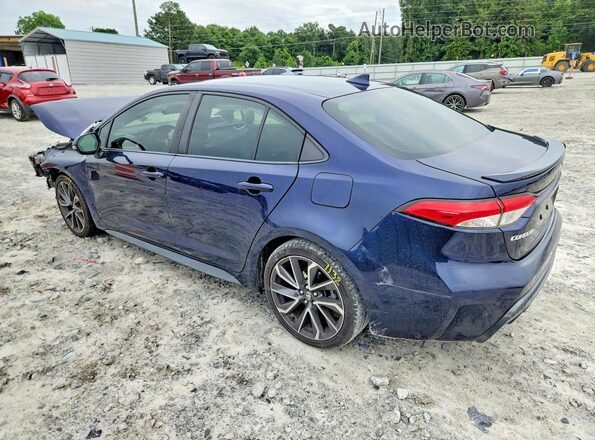 JTDS4RCE6LJ040221 2020 TOYOTA COROLLA Blue 