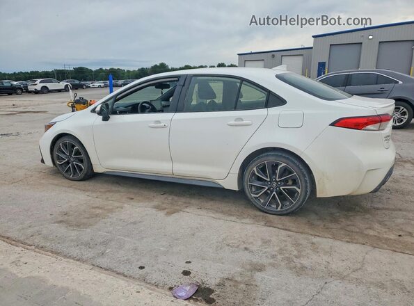 JTDS4RCE7LJ003114 2020 TOYOTA COROLLA White Tył lewy