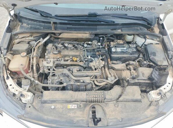 JTDS4RCE7LJ003114 2020 TOYOTA COROLLA White Widok wnętrza z tyłu
