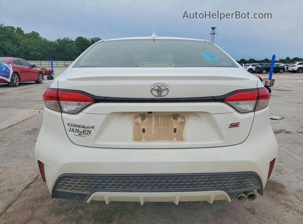 JTDS4RCE7LJ003114 2020 TOYOTA COROLLA White Widok z tyłu
