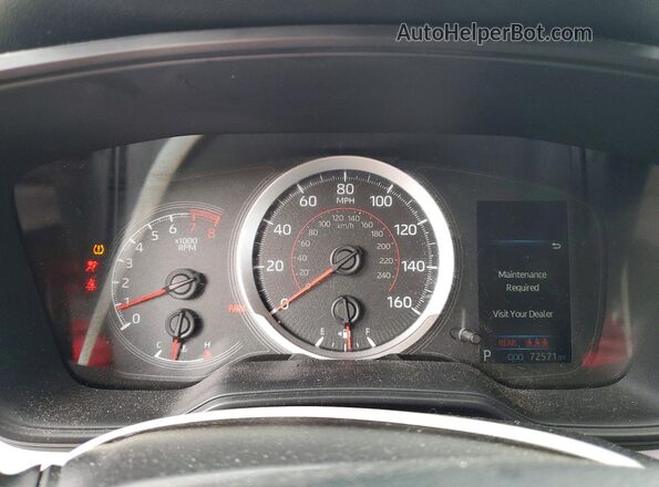 JTDS4RCE7LJ017532 2020 TOYOTA COROLLA Blue 