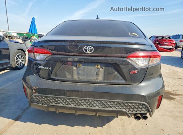 JTDS4RCE7LJ035092 2020 TOYOTA COROLLA Черный Вид сзади