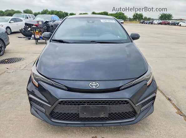 JTDS4RCE7LJ035108 2020 TOYOTA COROLLA Black წინა ხედი