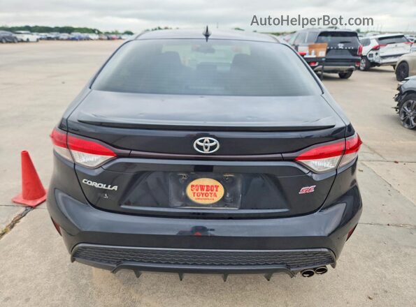 JTDS4RCE7LJ035108 2020 TOYOTA COROLLA Black უკანა ხედი