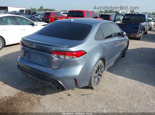 JTDS4RCE7LJ049235 2020 TOYOTA COROLLA Blue Tył prawy