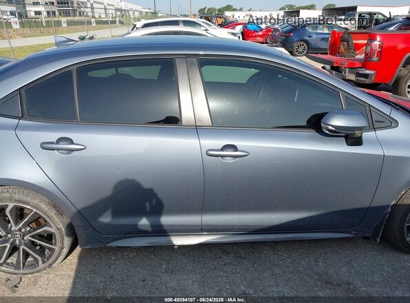 JTDS4RCE7LJ049235 2020 TOYOTA COROLLA Blue Widok wnętrza z tyłu