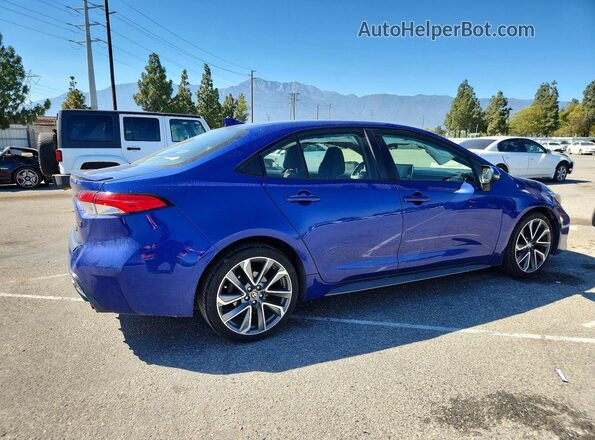 JTDS4RCE8LJ008502 2020 TOYOTA COROLLA Blue 