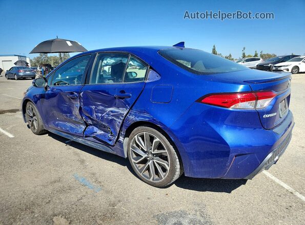 JTDS4RCE8LJ008502 2020 TOYOTA COROLLA Blue 