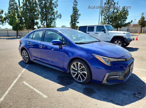 JTDS4RCE8LJ008502 2020 TOYOTA COROLLA Blue 