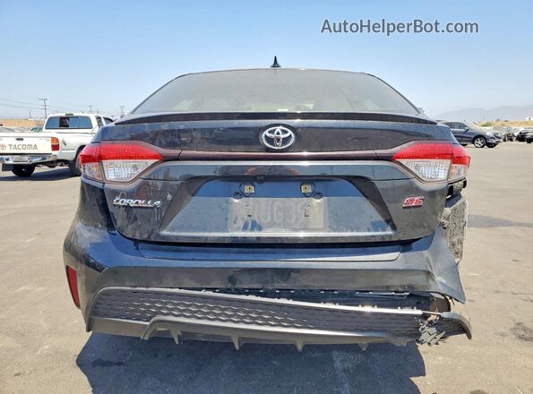 JTDS4RCE8LJ052077 2020 TOYOTA COROLLA Черный Вид сзади