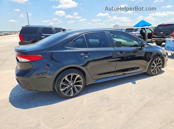JTDS4RCE9LJ023736 2020 TOYOTA COROLLA Black Trasero derecho