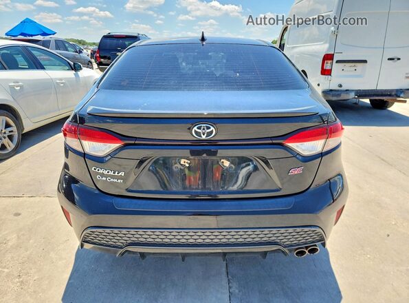 JTDS4RCE9LJ023736 2020 TOYOTA COROLLA Black Vista trasera
