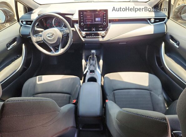 JTDS4RCE9LJ023736 2020 TOYOTA COROLLA Black Vista del salpicadero