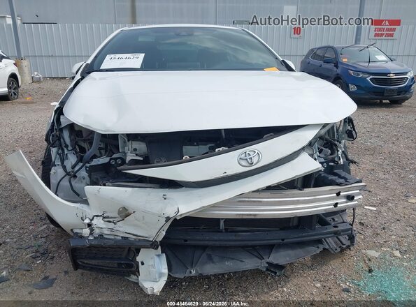 JTDS4RCE9LJ032419 2020 TOYOTA COROLLA White Widok wnętrza z tyłu