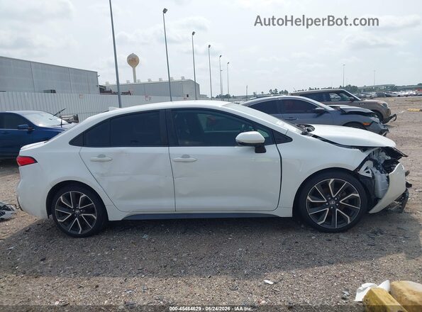 JTDS4RCE9LJ032419 2020 TOYOTA COROLLA White Widok wnętrza 360 stopni