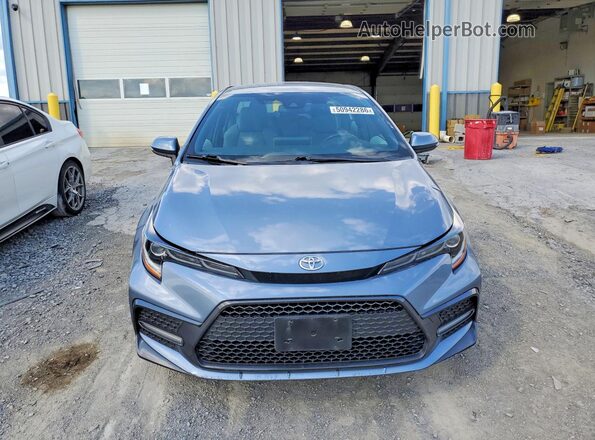 JTDS4RCE9LJ034395 2020 TOYOTA COROLLA Blue Vista frontal