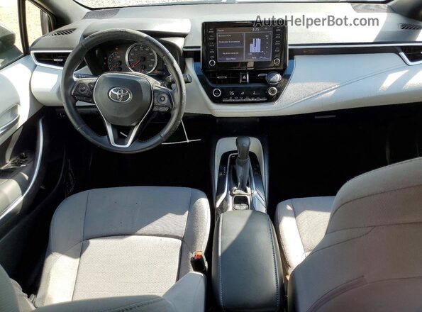 JTDS4RCE9LJ034395 2020 TOYOTA COROLLA Blue Vista del salpicadero