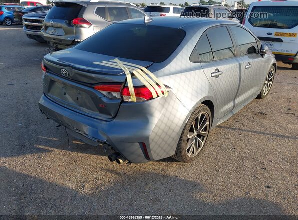 JTDS4RCEXLJ025947 2020 TOYOTA COROLLA Серый Задняя правая четверть