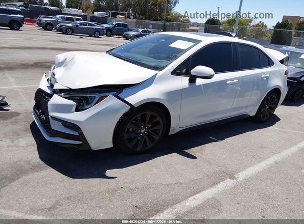 JTDT4MCE2RJ104397 2024 TOYOTA COROLLA White Front left