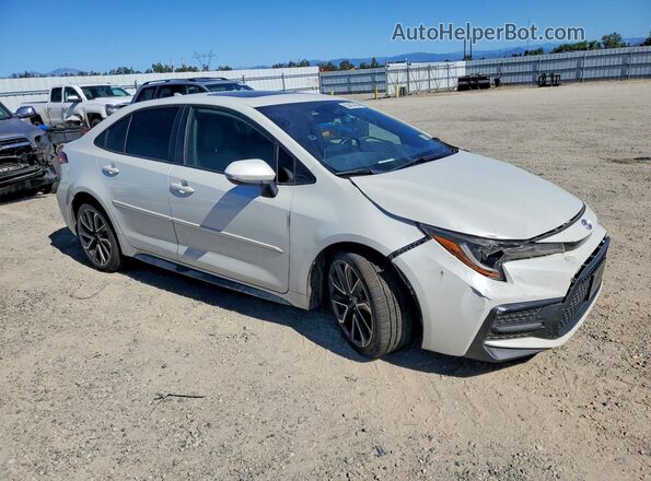 JTDT4MCE7MJ073706 2021 TOYOTA COROLLA White Передня права чверть