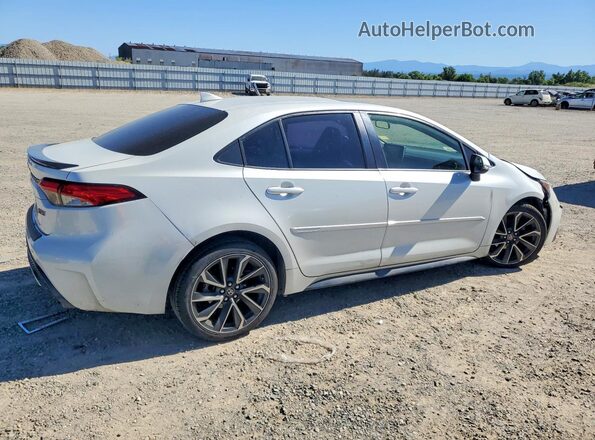 JTDT4MCE7MJ073706 2021 TOYOTA COROLLA White Задня права чверть