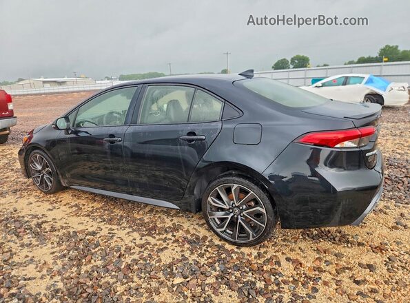 JTDT4RCE0LJ013696 2020 TOYOTA COROLLA Black Հետևի ձախ