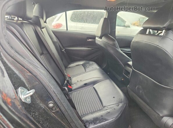 JTDT4RCE0LJ013696 2020 TOYOTA COROLLA Black Հետևի նստատեղերի տեսք