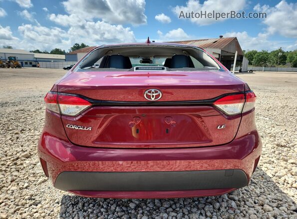 JTDVPMAE2NJ208370 2022 TOYOTA COROLLA Burgundy 