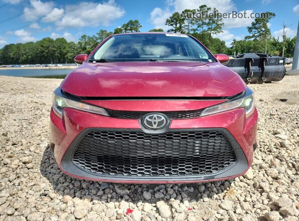 JTDVPMAE2NJ208370 2022 TOYOTA COROLLA Burgundy Вид наклейки з VIN-кодом