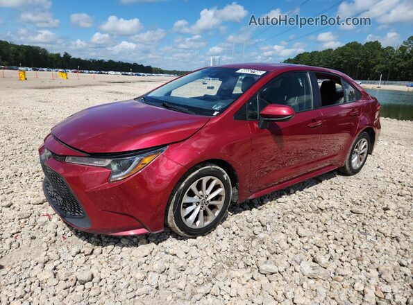 JTDVPMAE2NJ208370 2022 TOYOTA COROLLA Burgundy Панорамний вид салону 360°