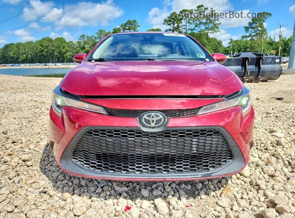 JTDVPMAE2NJ208370 2022 TOYOTA COROLLA Burgundy Вид спереду